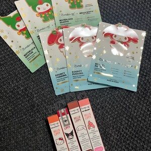 Crème Shop Hello Kitty Lip Balm Set - Pink and Red